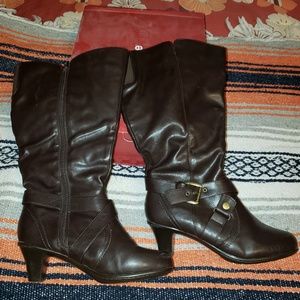 Wide calf boots